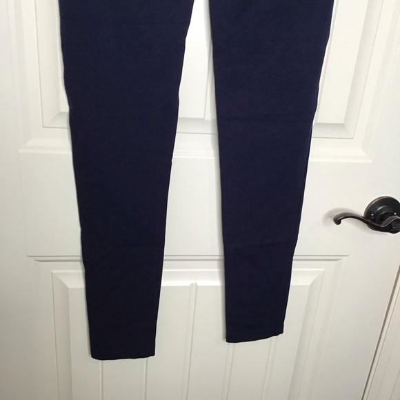 Betabrand Skinny-Leg Classic Dress Pant Yoga Pants in Navy Size Small Long. - Picture 7 of 9